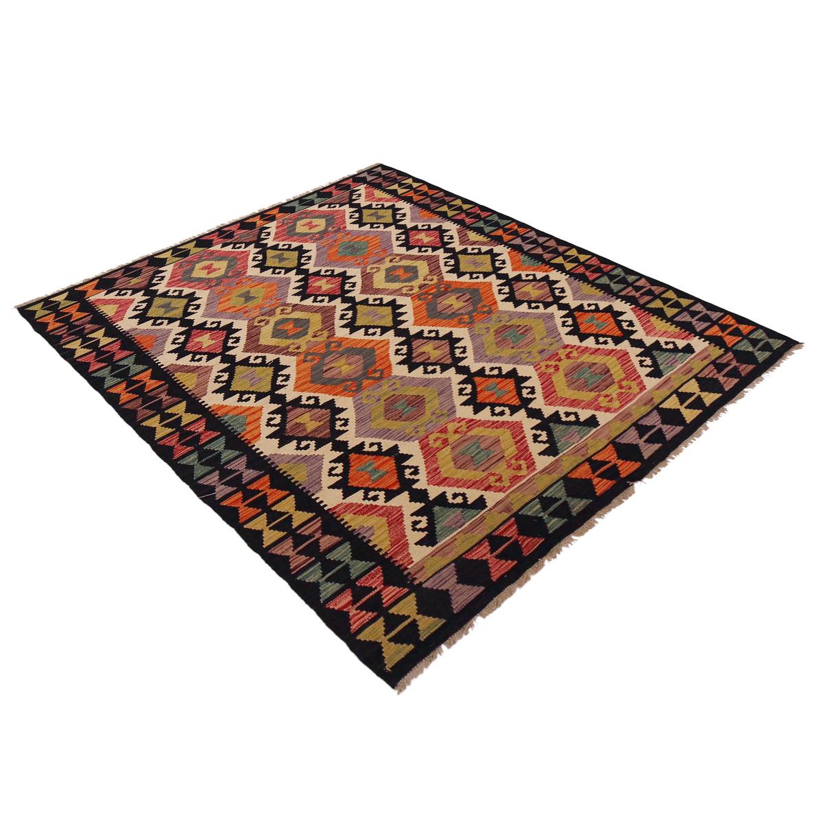 Handmade Wool Carpet Premium Area Rug 157x195cm (ID P36101)