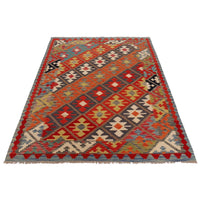 Handmade Wool Kilim Carpet 150 x 199 cm (ID P36102)