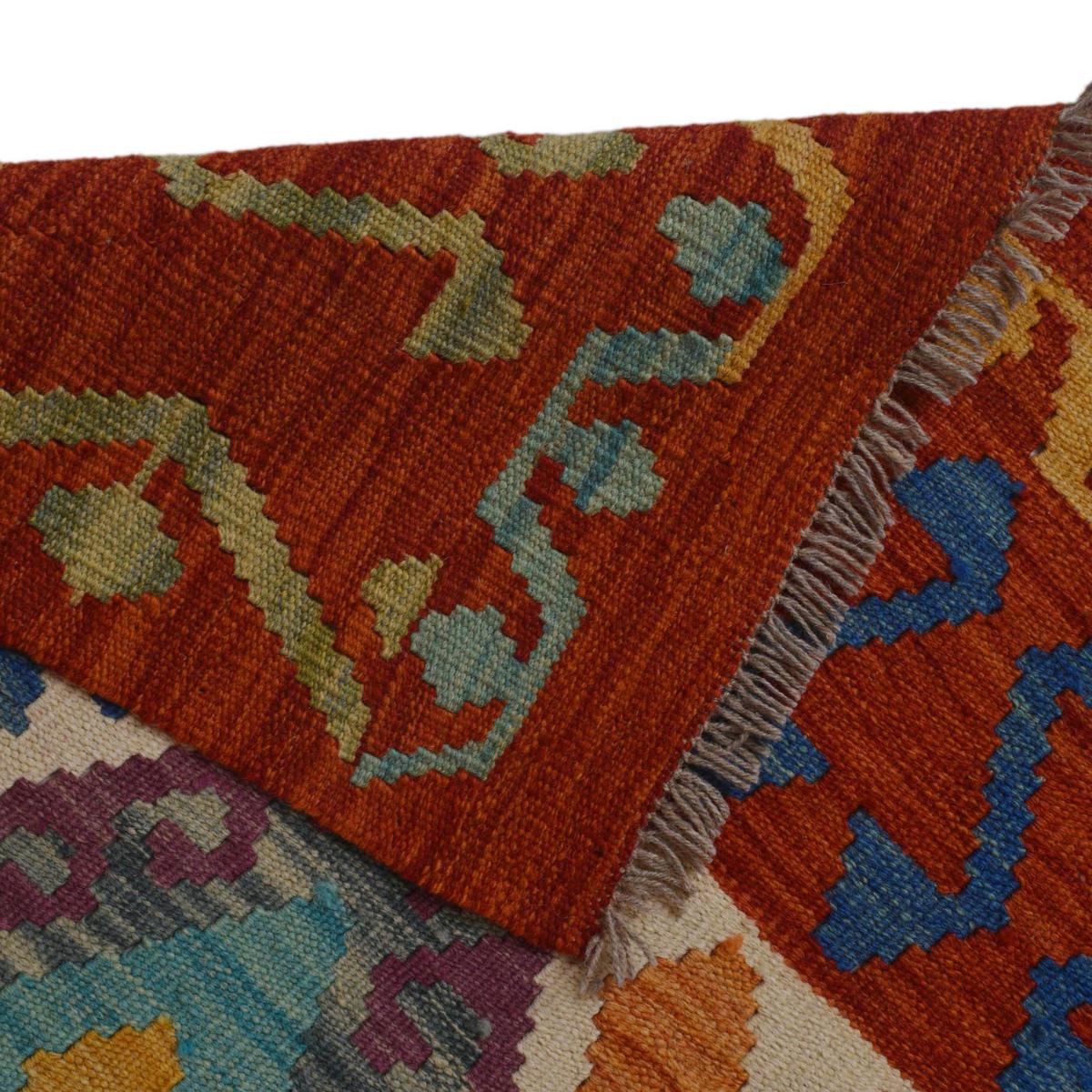 Handmade Vegetable Kilim 6' 0" x 8' 1" (ft) - No. P36144