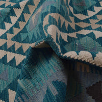 Handmade Vegetable Kelim 5' 10" x 7' 10" (ft) - No. P36145