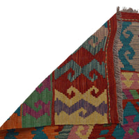 Handmade Vegetable Kilim 5' 8" x 8' 1" (ft) - No. P36146