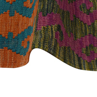 Handmade Vegetable Kilim 5' 8" x 8' 1" (ft) - No. P36146