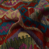 Handmade Vegetable Kilim 5' 8" x 8' 1" (ft) - No. P36146