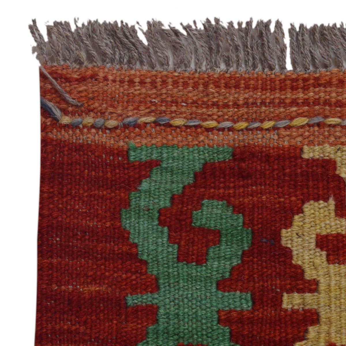 Handmade Vegetable Kelim 5' 10" x 8' 1" (ft) - No. P36147