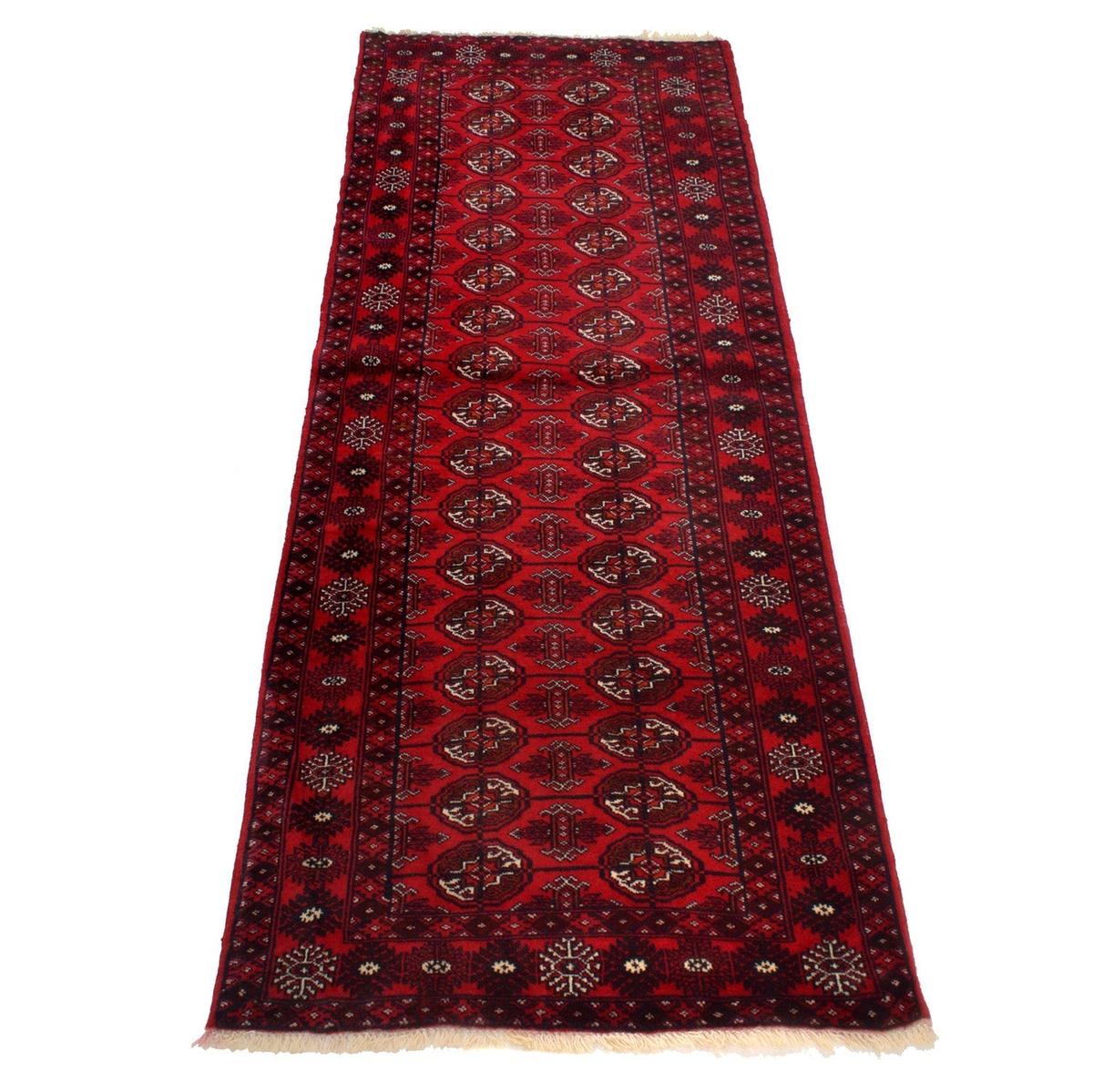 Handmade Bokhara Wool Runner Area Rug 77x194cm (ID R23734)