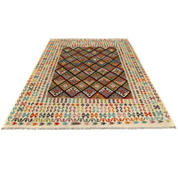 Handmade Vegetable Kilim 8' 3 x 9' 6 (ft) - No. R24234