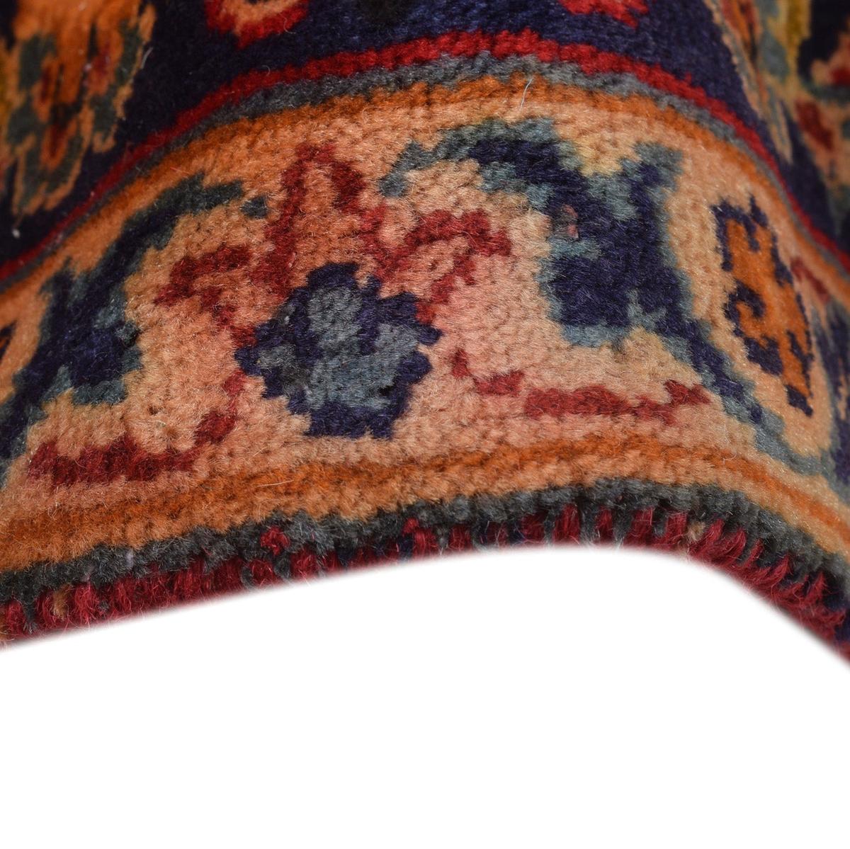 Handmade Red Kashan Wool Area Rug 225x340 cm (ID R24266)