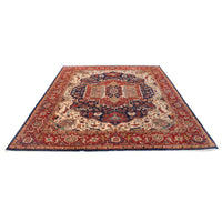 Hand Knotted Heriz Area Rug 245x297 cm (ID R24270)
