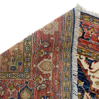 Handmade Heriz Wool Area Rug 3'9 x 5'7 (ID R24273)