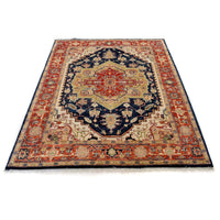 Heriz Handmade Wool Oriental Area Rug 148x193 cm (ID R24290)