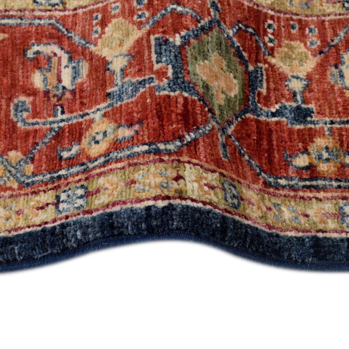 Heriz Handmade Wool Oriental Area Rug 148x193 cm (ID R24290)