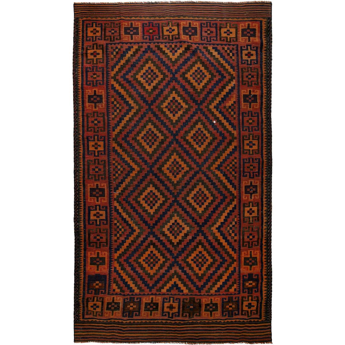 Vintage Kilim 5' 8" x 9' 10" (ft) - No. R25275