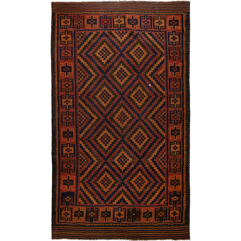 Vintage Kilim 5' 8" x 9' 10" (ft) - No. R25275