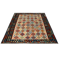 Handmade Vegetable Kelim 8' 2 x 9' 7 (ft) - No. R26100