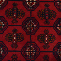 Handmade Wool Bokhara Rug 117 x 188 (cm) (ID W12931)