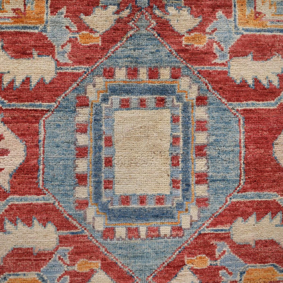 Handmade Persian Heriz Wool Area Rug Premium Oriental (ID W14241)