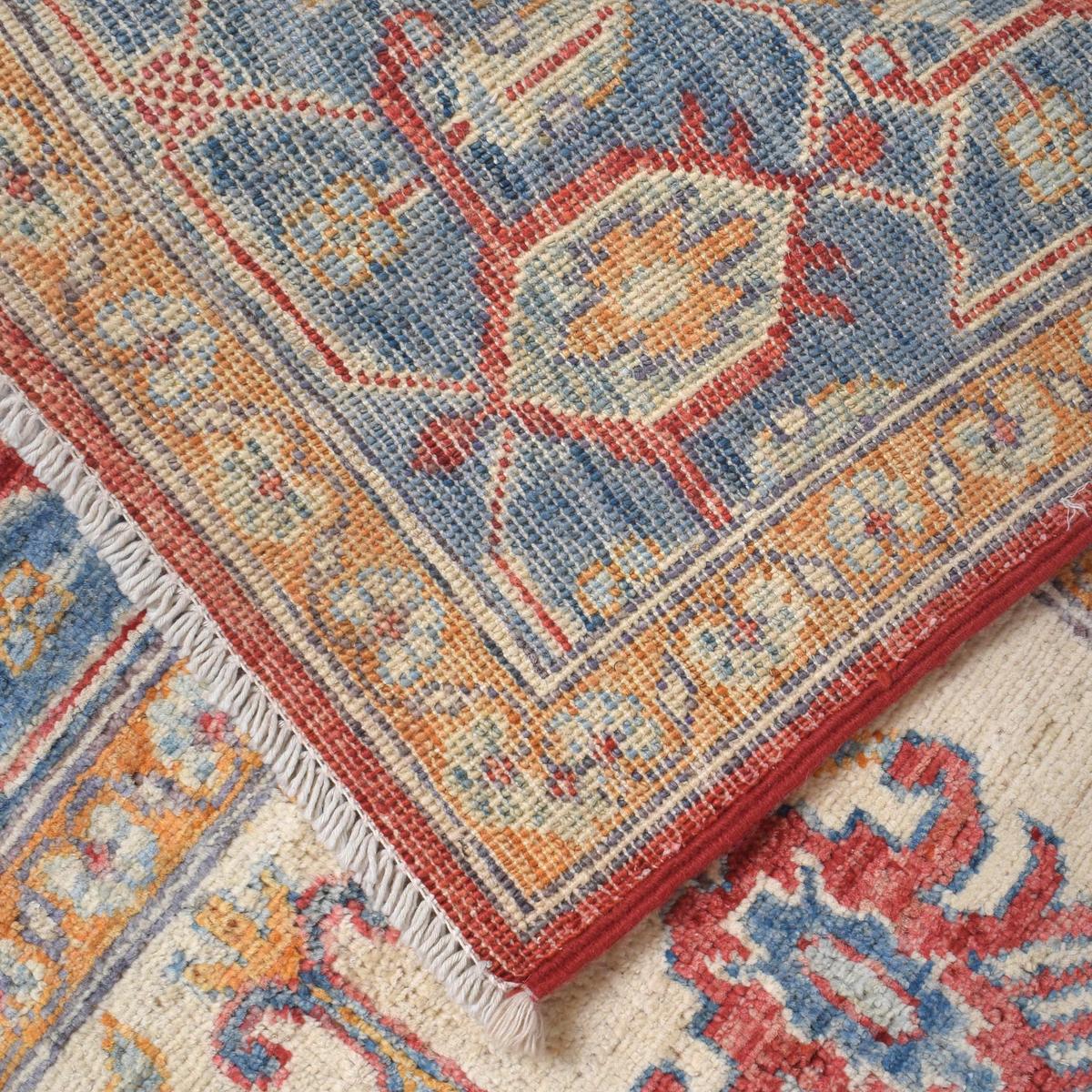 Handmade Persian Heriz Wool Area Rug Premium Oriental (ID W14241)