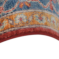 Handmade Persian Heriz Wool Area Rug Premium Oriental (ID W14241)