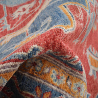 Handmade Persian Heriz Wool Area Rug Premium Oriental (ID W14241)