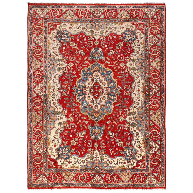 Premium Handmade Heriz Wool Oriental Rug 257x332cm (ID W30837)