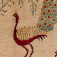 Hand-Knotted Tree of Life Carpet 5' 4" x 8' 1" (ft) - No. W34062