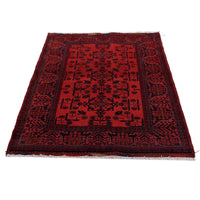 Handmade Wool Khal Mohammadi Area Rug 100x160 cm (ID W34098)