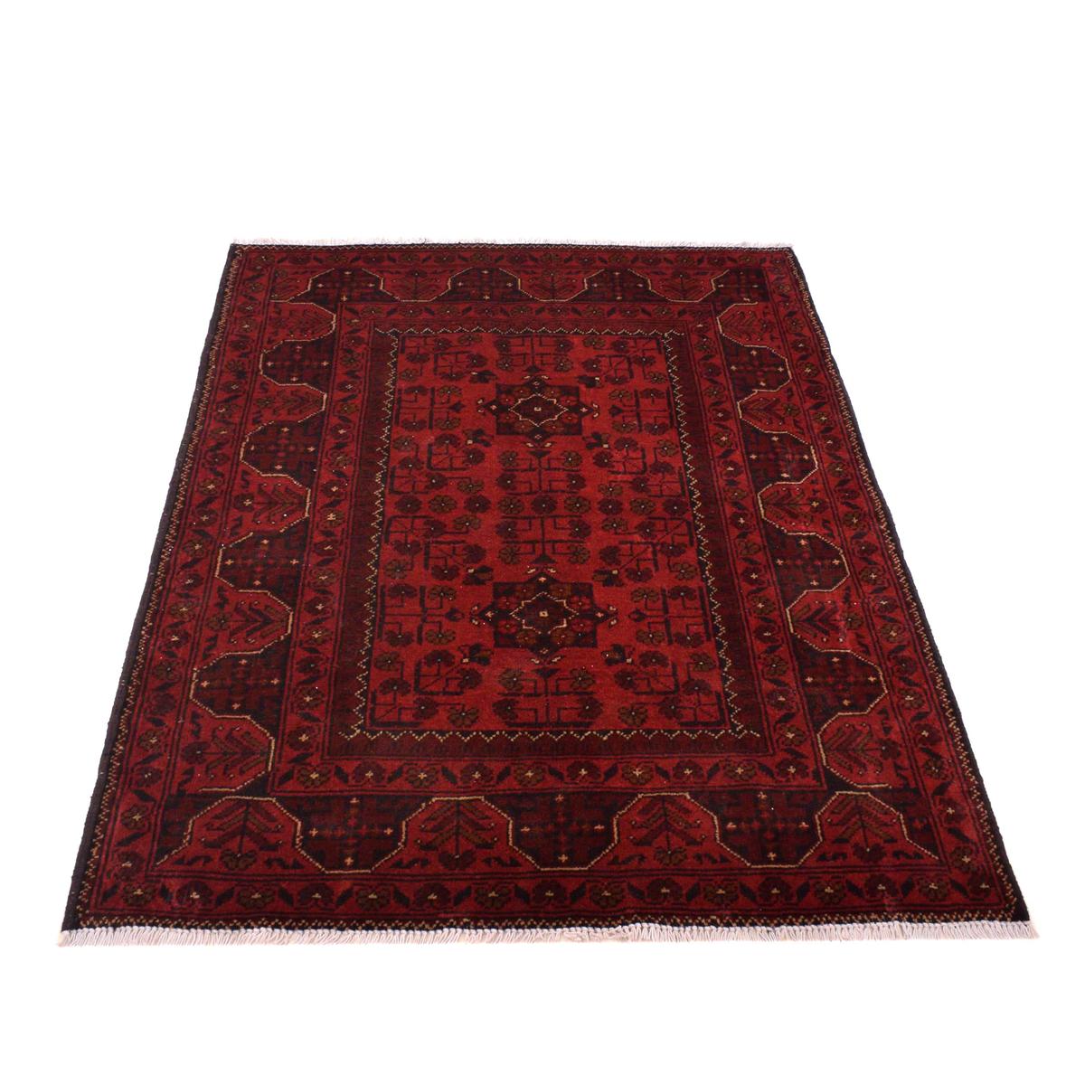 Handmade Wool Oriental Area Rug 105x141 cm (ID W34106)