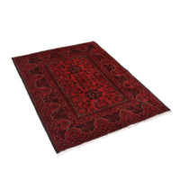 Handmade Wool Oriental Area Rug 105x141 cm (ID W34106)