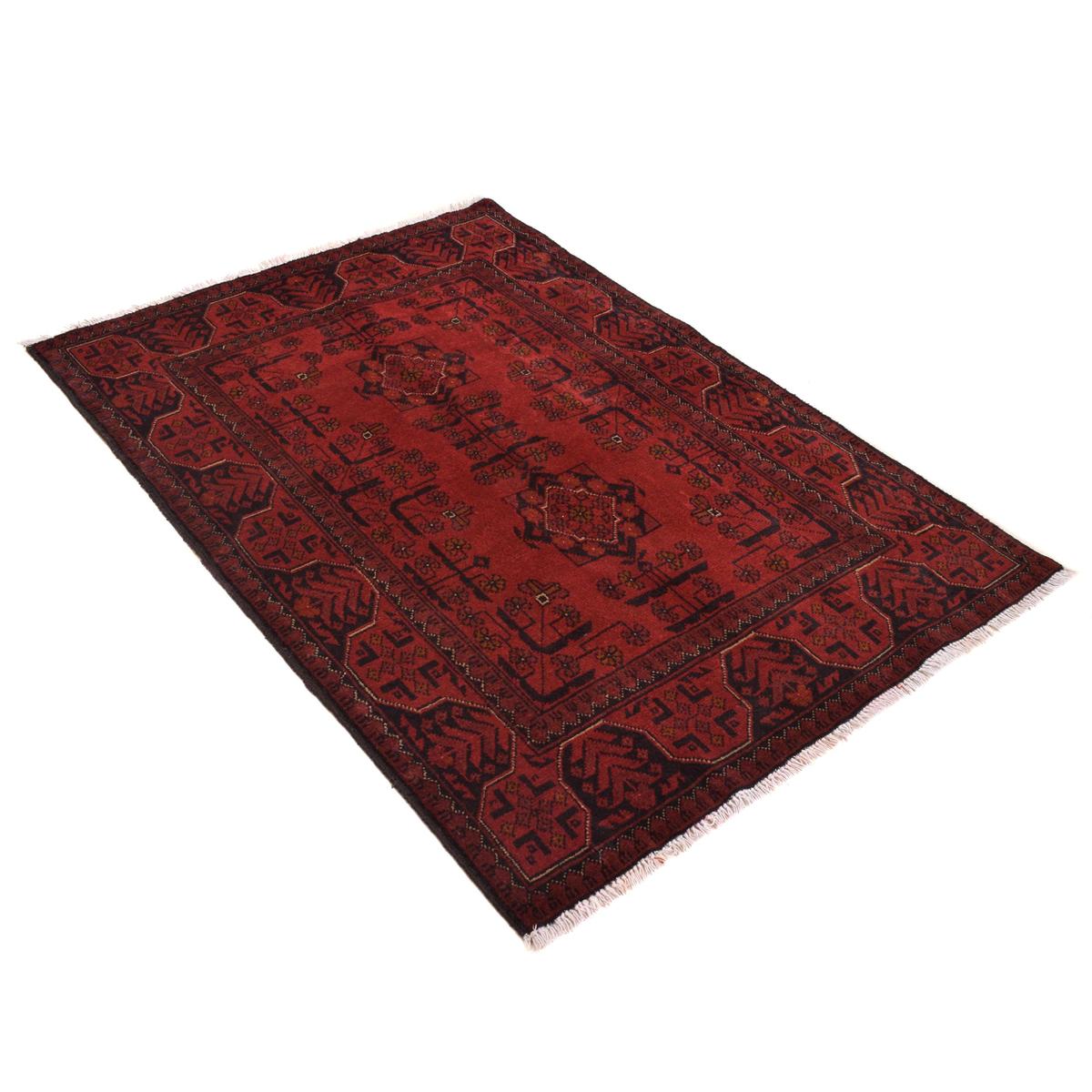Handmade Khal Mohammadi Wool Area Rug 102x150 cm (ID W34107)
