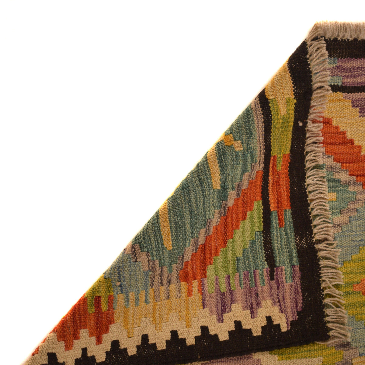 Handmade Vegetable Kilim 4' 11 x 6' 4 (ft) - No. W34753