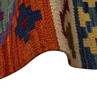 Handmade Vegetable Kelim 9' 5" x 13' 0" (ft) - No. W35578