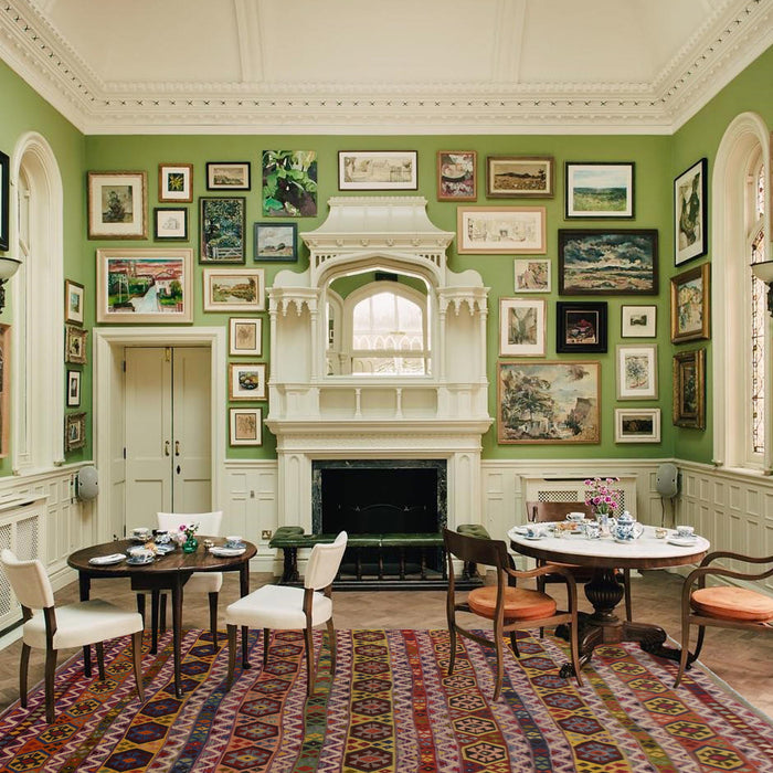 Handmade Vegetable Kilim 9' 9" x 13' 3" (ft) - No. W35579