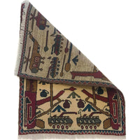 Handmade Wool Area Rug Premium Oriental Carpet (ID W35591)