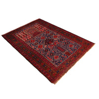 Islamic Prayer Rug 2' 11" x 4' 6" (ft) - No. W35909