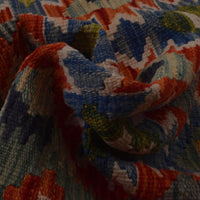 Handmade Vegetable Kilim 6' 1" x 8' 1" (ft) - No. W35935