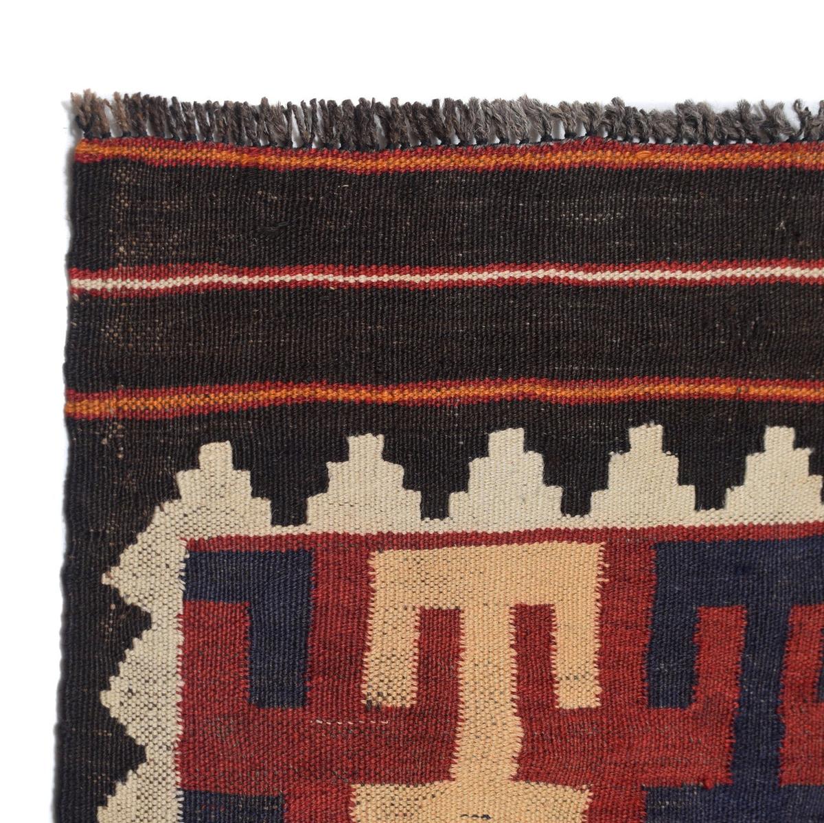 Handmade Multi-Color Kilim 6' 4" x 10' 0" (ft) - No. Y12263