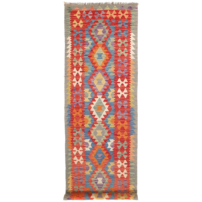 Vegetable Kilim 2' 7 x 9' 5 (ft)- No. y14153