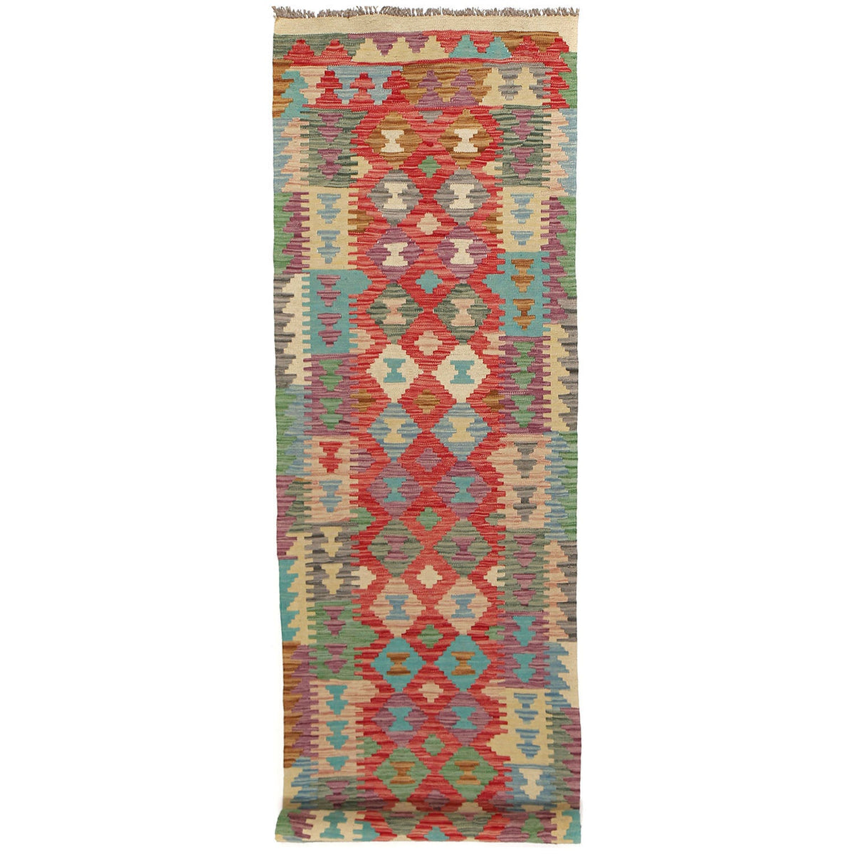 Vegetable Kilim 2' 6 x 9' 7 (ft)- No. y14197