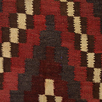 Hand Knotted Multi Dhurrie  5' 9" x 7' 11" (ft) - No. Y15798