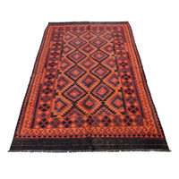 Vintage Kilim 4' 8" x 8' 1" (ft) - No. Y15799