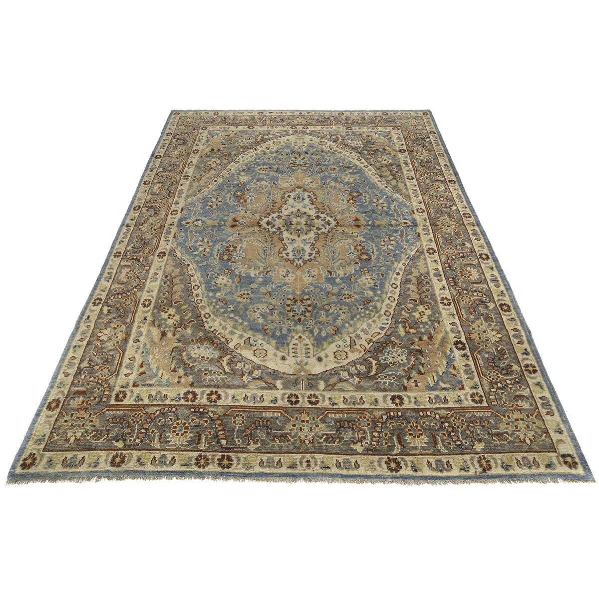 Handmade Heriz Wool Area Rug 202x297cm (ID Y33037)