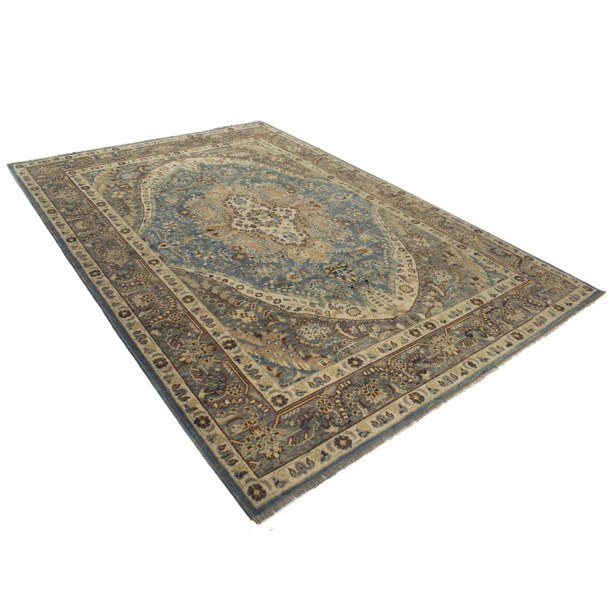 Handmade Heriz Wool Area Rug 202x297cm (ID Y33037)