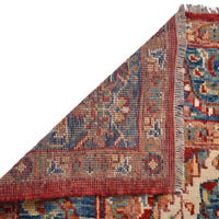 Handmade Heriz Wool Area Rug 202x291 cm (ID Y33038)