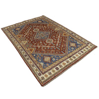 Handmade Shirazi Wool Area Rug 165x234 cm (ID Y33039)