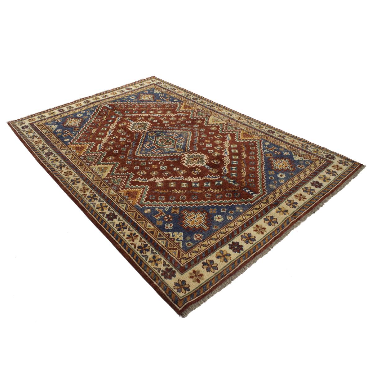 Handmade Shirazi Wool Area Rug 165x234 cm (ID Y33039)