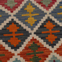 Handmade Vegetable Kelim 5' 9" x 7' 7" (ft) - No. Y35597