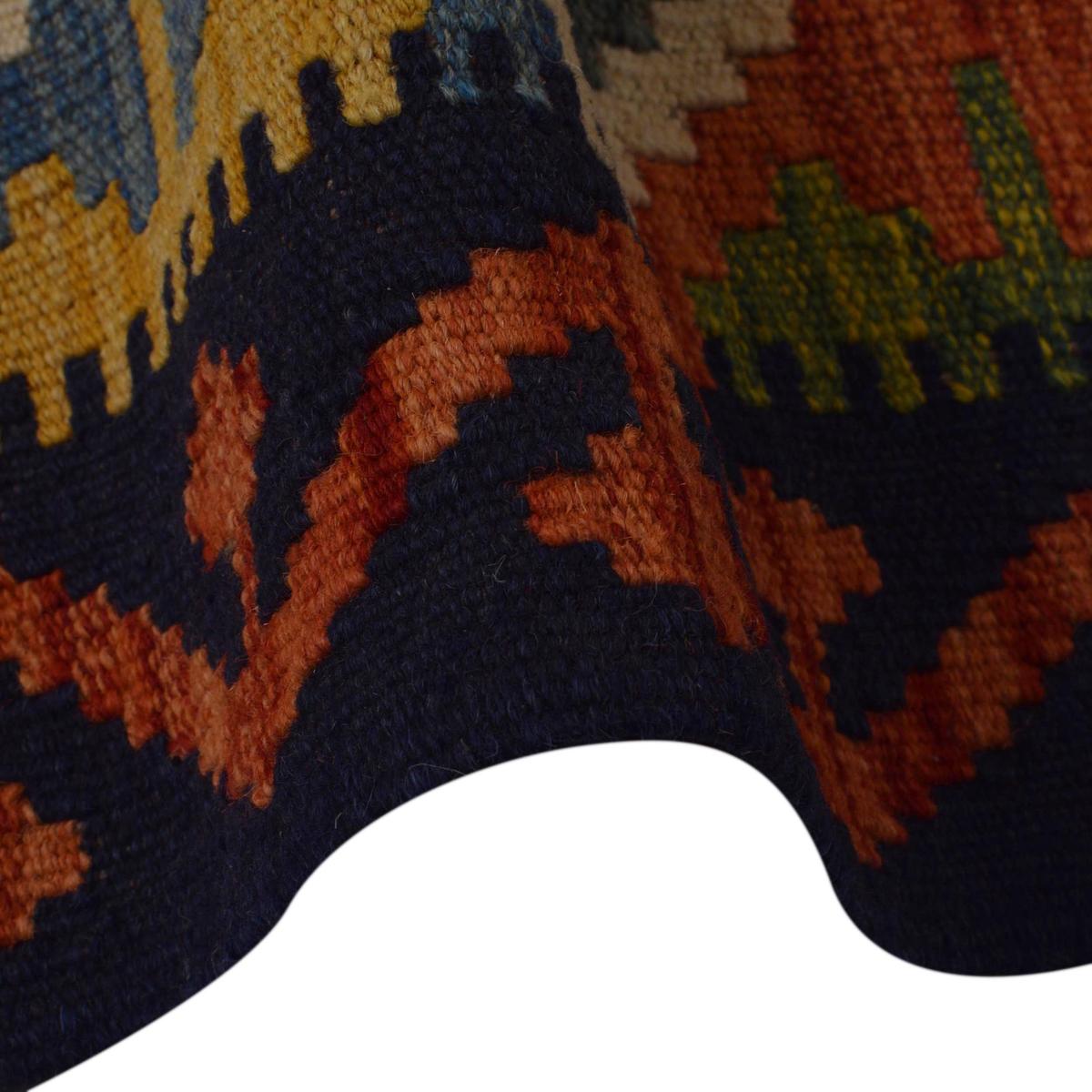 Handmade Vegetable Kelim 5' 9" x 7' 7" (ft) - No. Y35597