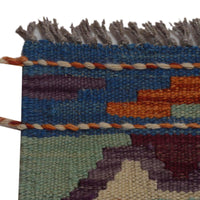 Handmade Vegetable Kilim 6' 5" x 8' 7" (ft) - No. Y35600