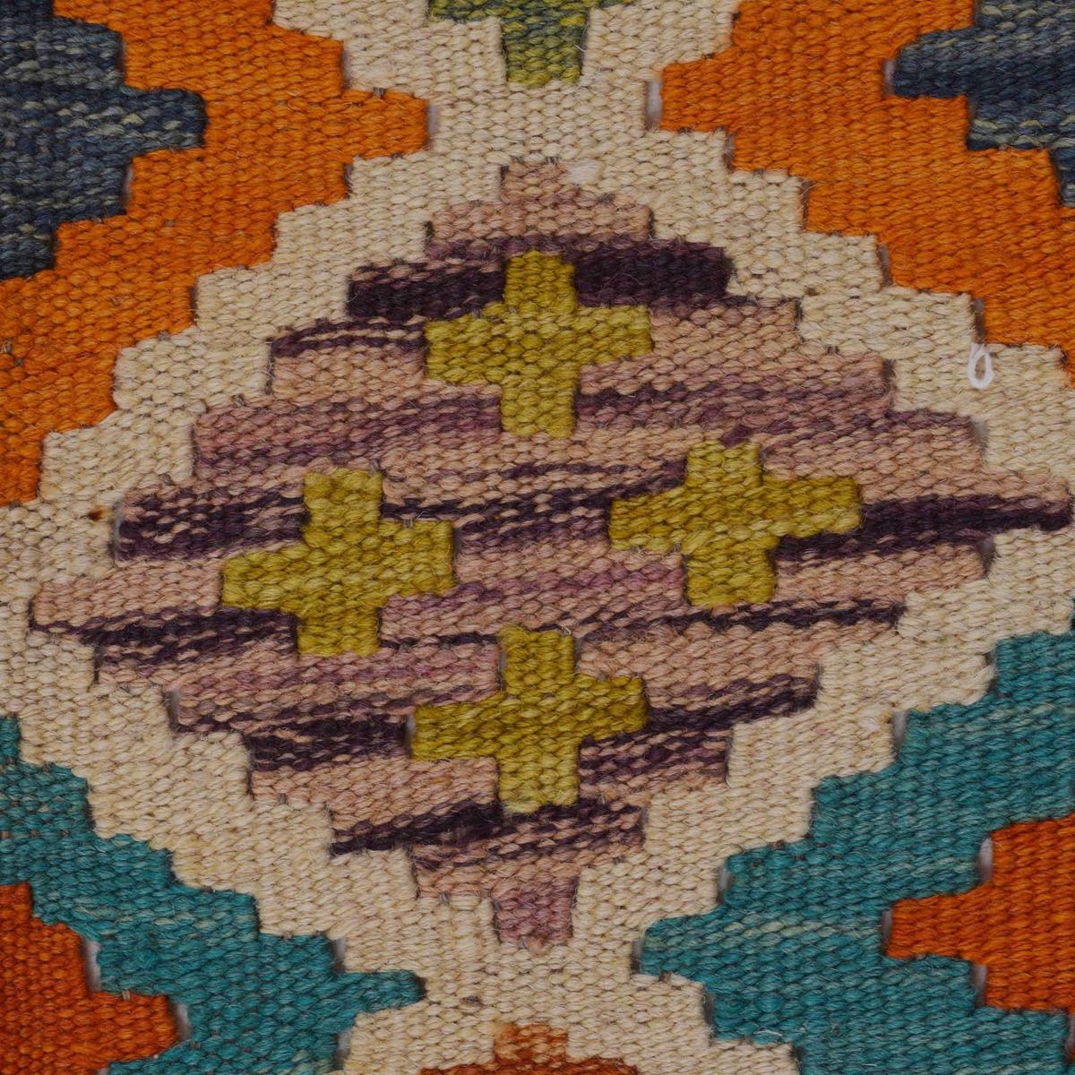 Handmade Vegetable Kelim 6' 9" x 9' 8" (ft) - No. Y35601