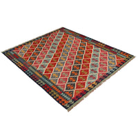 Handmade Vegetable Kilim 5' 9" x 7' 9" (ft) - No. Y35602